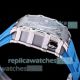 Swiss Replica Richard Mille RM 35-03 Rafael Nadal Skeleton Dial White Rubber Watches (9)_th.jpg